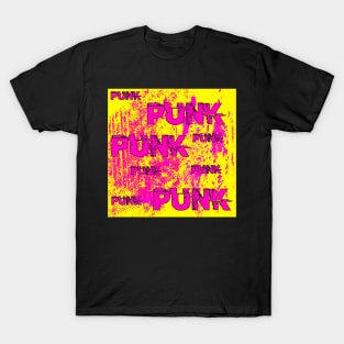 retro punk rock design T-Shirt